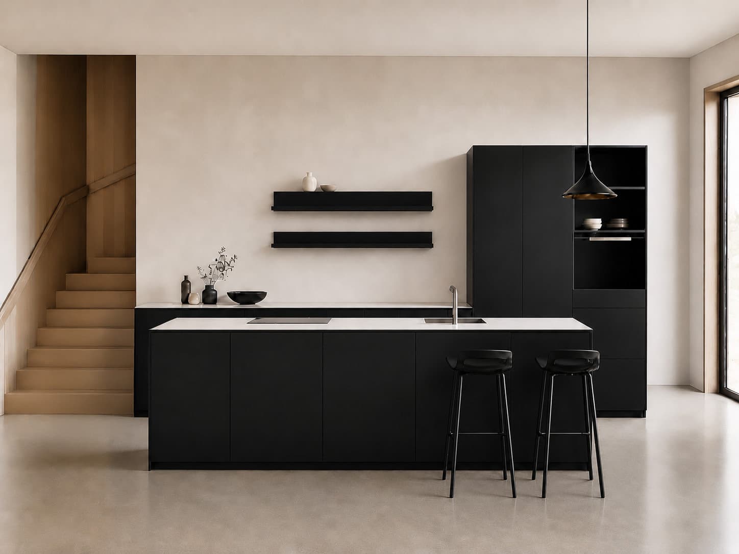 A DSGN kitchen in a country house