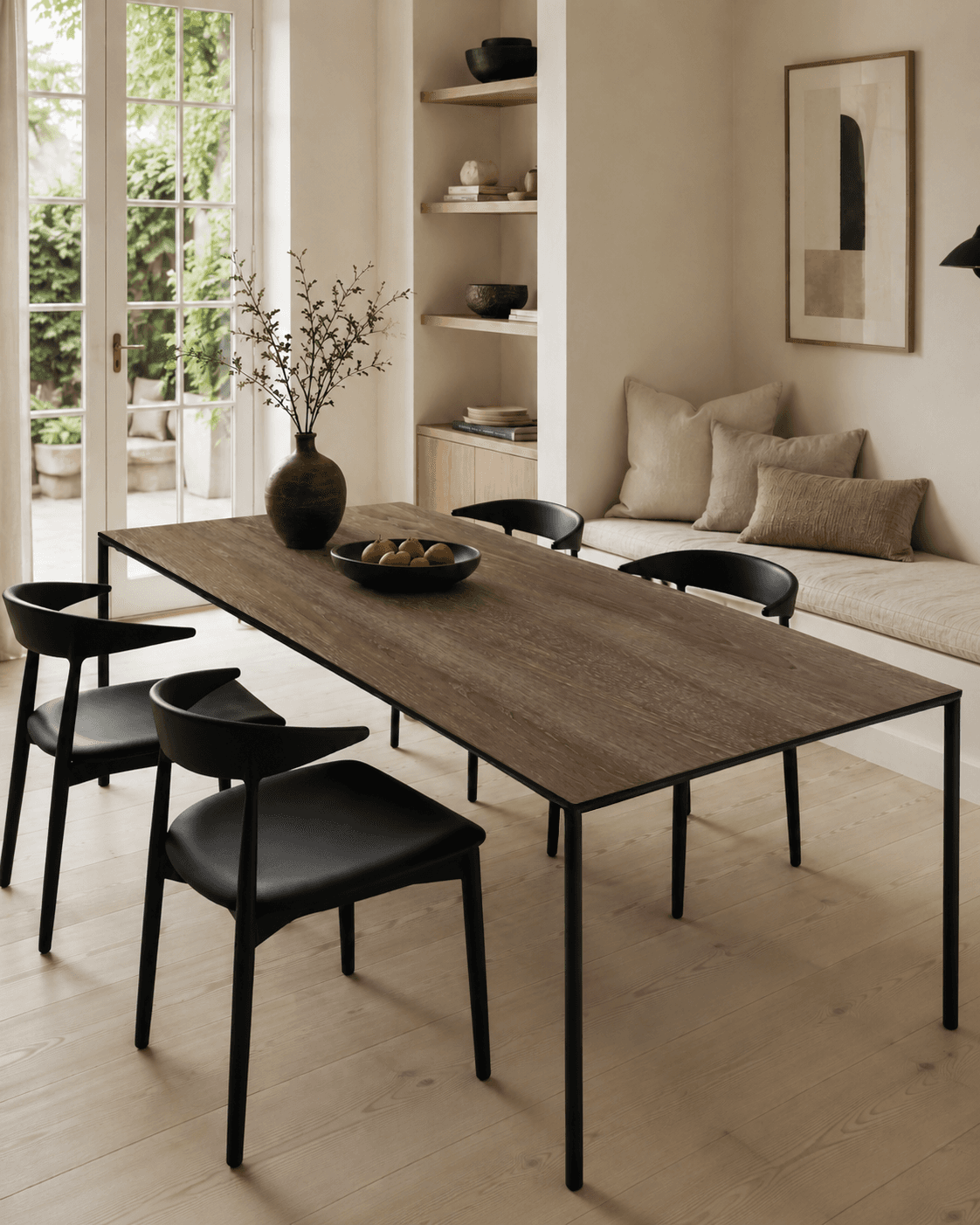 A DSGN table in a townhouse